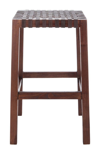 Safavieh Capri Counter Stool , BST1009 - Brown/Brown Leather