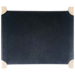 Safavieh Aariz Rectangle Barstool , BST1010 - Black / Natural