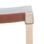 Safavieh Aariz Rectangle Barstool , BST1010 - Cognac / Natural