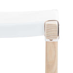 Safavieh Aariz Rectangle Barstool , BST1010 - White / Natural