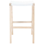 Safavieh Aariz Rectangle Barstool , BST1010 - White / Natural
