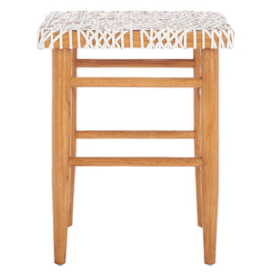 Safavieh Kaleo Woven Leather Counter Stool , BST1016