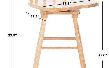 Safavieh Tage Swivel Counter Stool , BST1400 - Natural