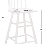 Safavieh  May Wood Counter Stool , BST1405 - White