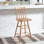 Safavieh  May Wood Counter Stool , BST1405 - Natural