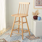 Safavieh  May Wood Counter Stool , BST1405 - Natural