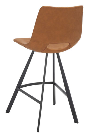 Safavieh Raylee Counter Stool , BST3015 - Cognac / Black