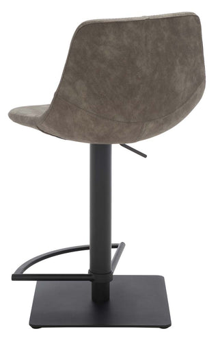 Safavieh Kynlee Gas Lift Barstool , BST3016 - Grey / Black