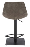 Safavieh Kynlee Gas Lift Barstool , BST3016 - Grey / Black