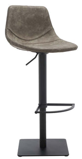 Safavieh Kynlee Gas Lift Barstool , BST3016 - Grey / Black