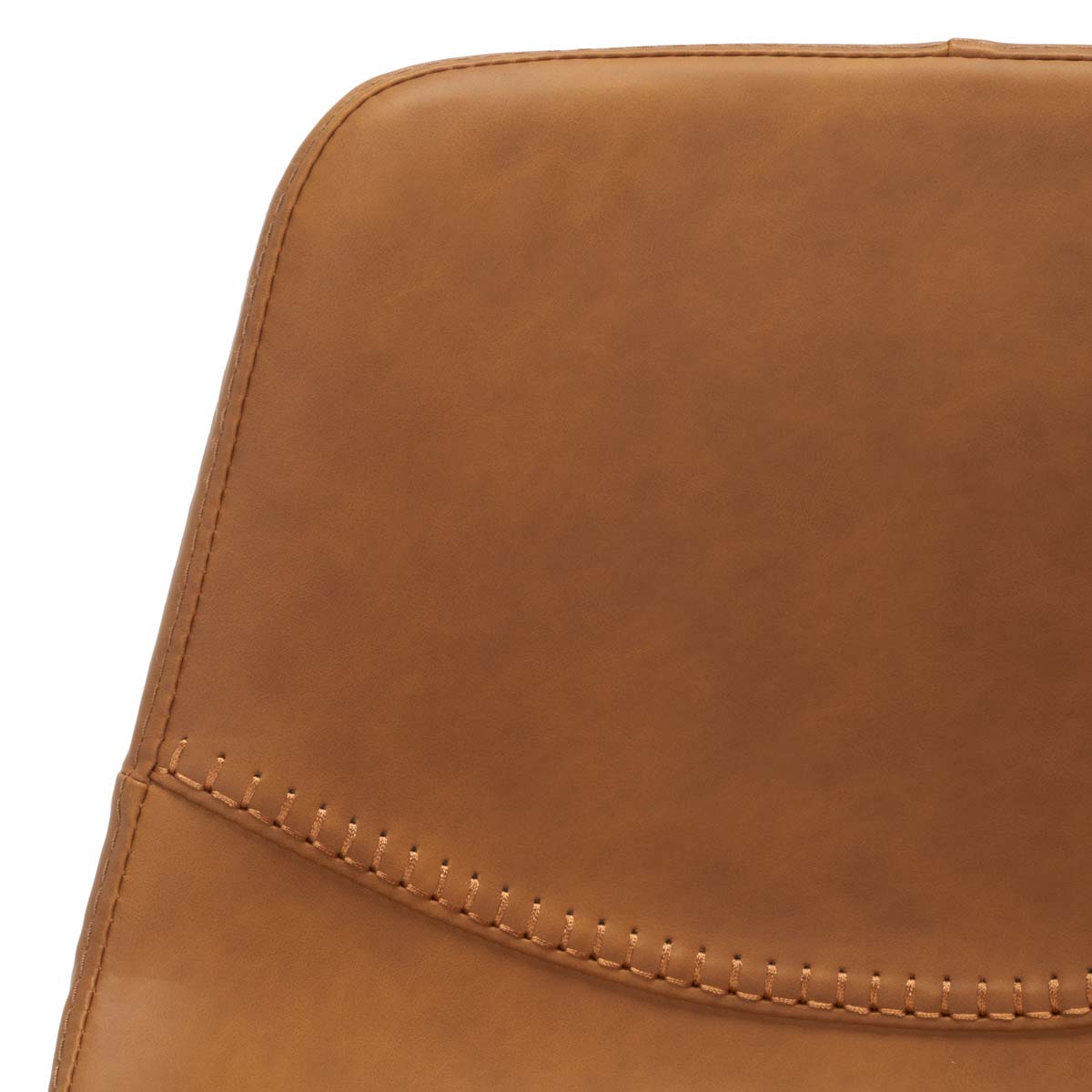 Safavieh Kynlee Gas Lift Barstool , BST3016 - Cognac / Black