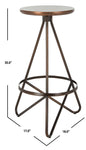 Safavieh Galexia Bar Stool , BST3200 - Antique Copper