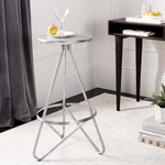 Safavieh Galexia Bar Stool , BST3200 - Silver Leaf