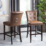 Safavieh Taylor Bar Stool , BST6300 - Brown / Espresso (Set of 2)