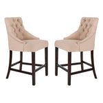 Safavieh Eleni Tufted Wing Back Counter Stool , BST6305