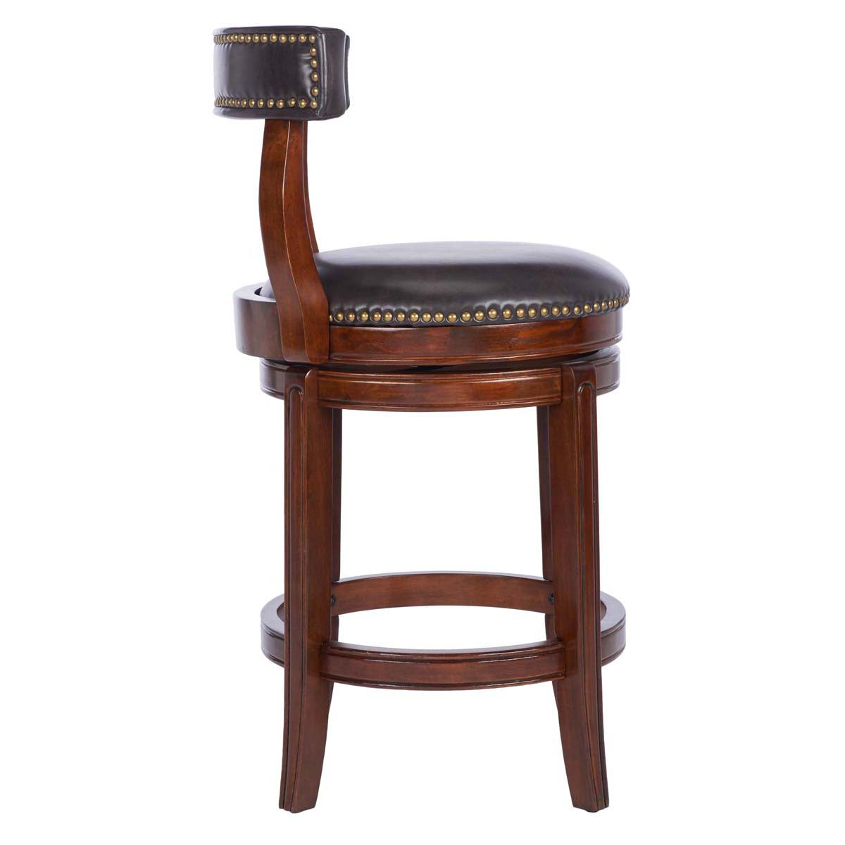 Safavieh Luigi Counter Stool, BST7000 - Walnut/Brown
