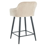 Safavieh Cataleya Counter Stool , BST7503 - Taupe / Black