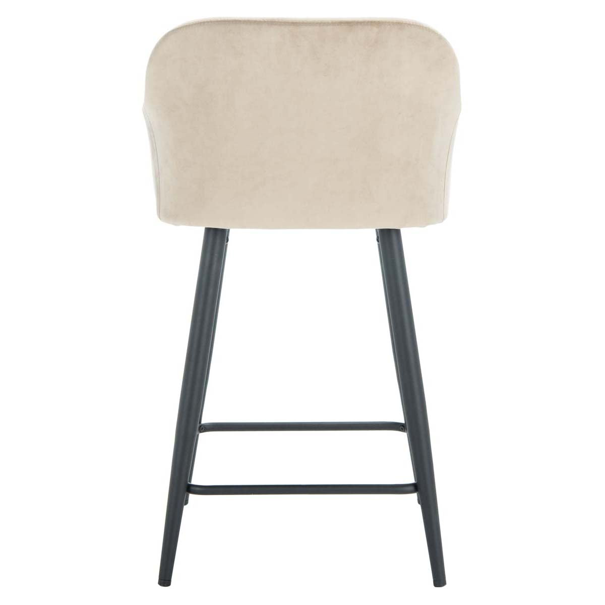 Safavieh Cataleya Counter Stool , BST7503 - Taupe / Black