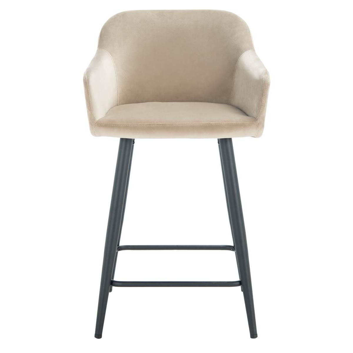 Safavieh Cataleya Counter Stool , BST7503 - Taupe / Black