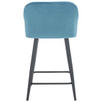 Safavieh Cataleya Counter Stool , BST7503 - Denim Blue / Black