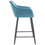 Safavieh Cataleya Counter Stool , BST7503 - Denim Blue / Black