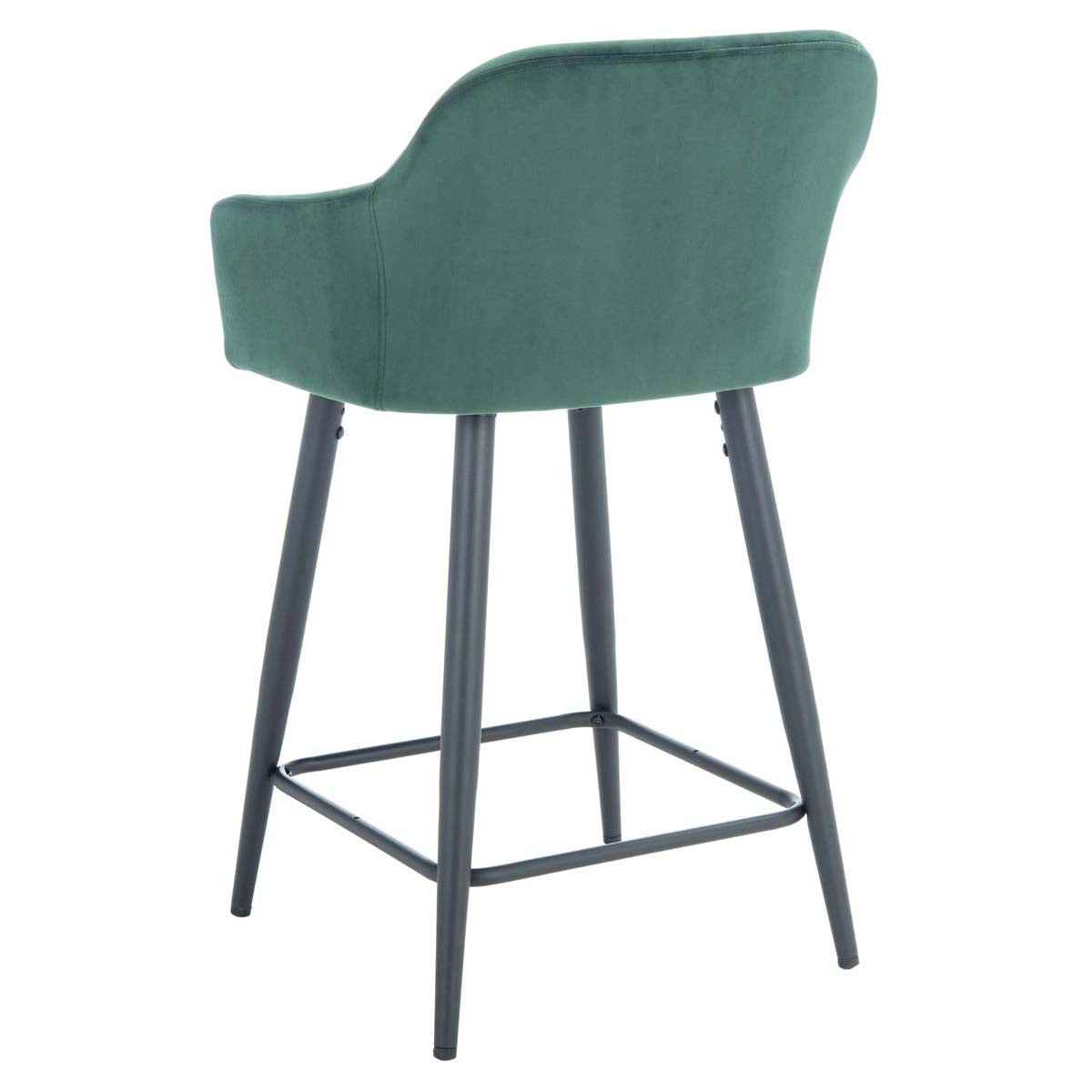Safavieh Cataleya Counter Stool , BST7503 - Malachite Green / Black