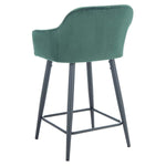 Safavieh Cataleya Counter Stool , BST7503 - Malachite Green / Black