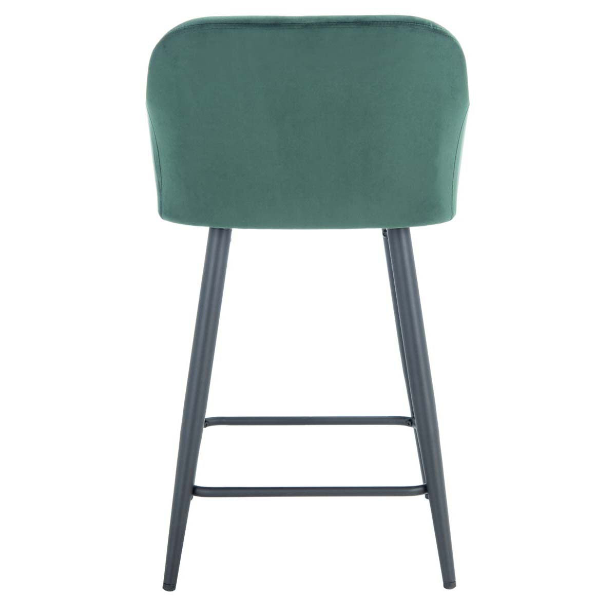 Safavieh Cataleya Counter Stool , BST7503 - Malachite Green / Black