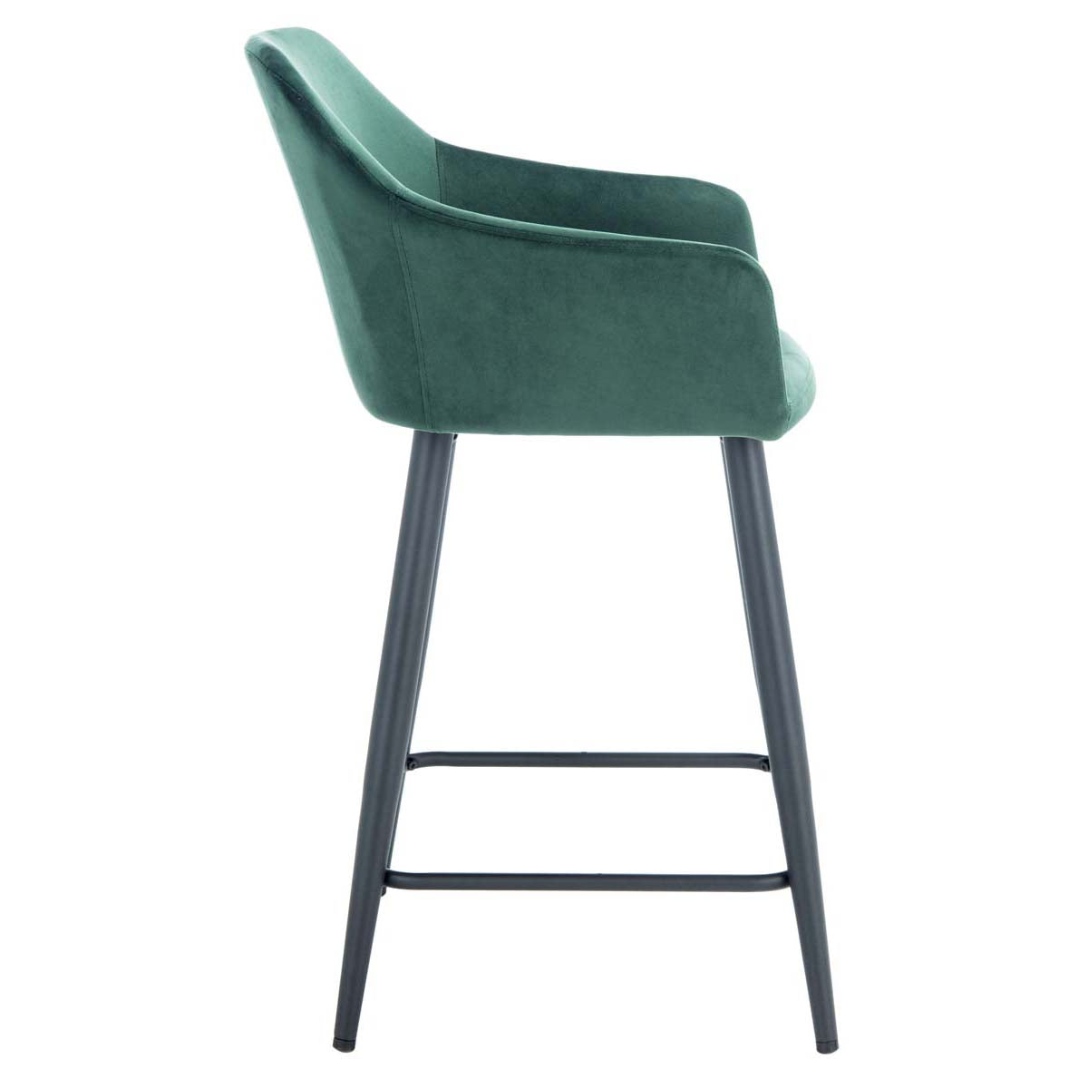 Safavieh Cataleya Counter Stool , BST7503 - Malachite Green / Black