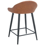Safavieh Anson Counter Stool , BST7504 - Cigar / Black