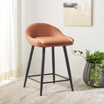 Safavieh Anson Counter Stool , BST7504 - Cigar / Black