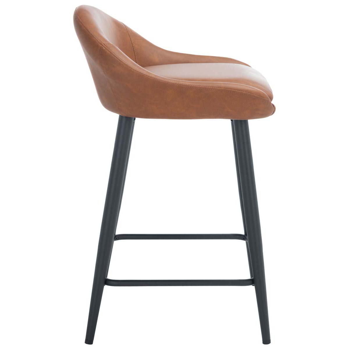 Safavieh Anson Counter Stool , BST7504 - Cigar / Black