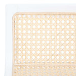 Safavieh Saito Low Back Cane Bar Stool , BST9501 - White / Natural