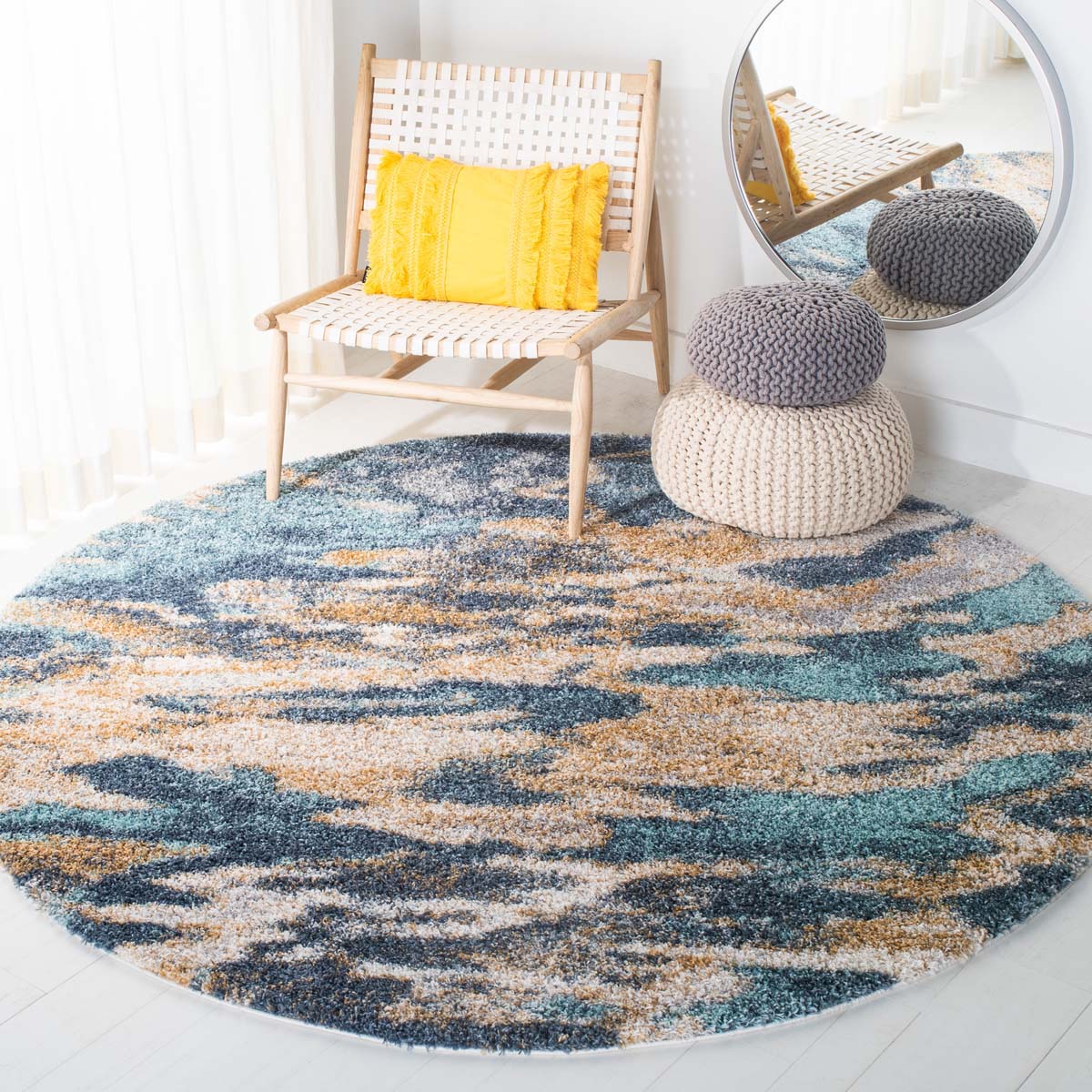 Safavieh Calista 110 Rug, CAL110 - Blue / Grey