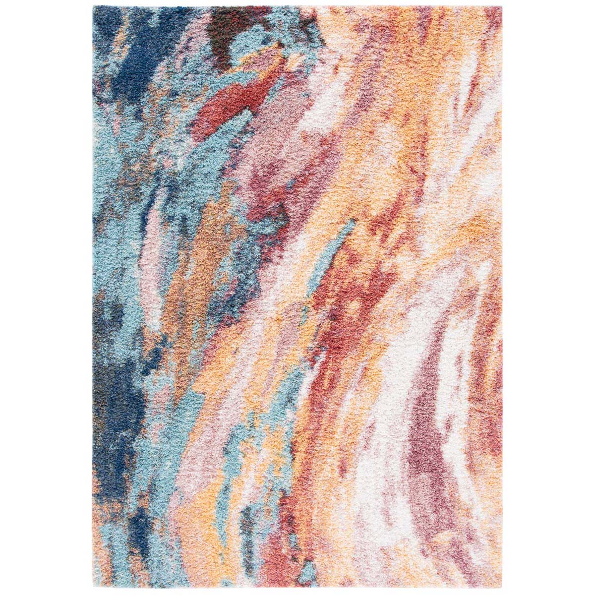 Safavieh Calista 116 Rug, CAL116 - Gold / Aqua