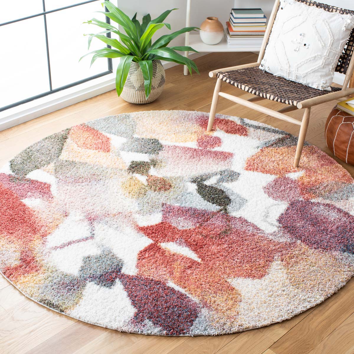 Safavieh Calista 120 Rug, CAL120 - Rust / Gold