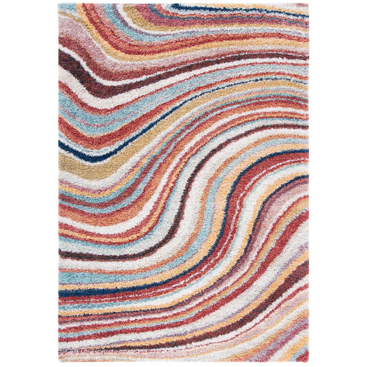 Safavieh Calista 130 Rug, CAL130 - Rust / Grey