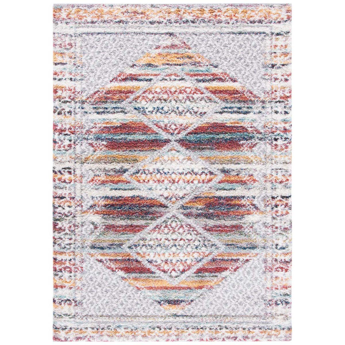 Safavieh Calista 136 Rug, CAL136 - Ivory / Rust