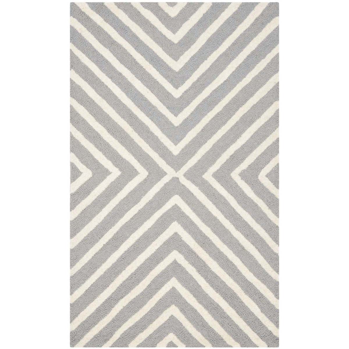Safavieh Cambridge 129 Rug, CAM129 - Silver / Ivory