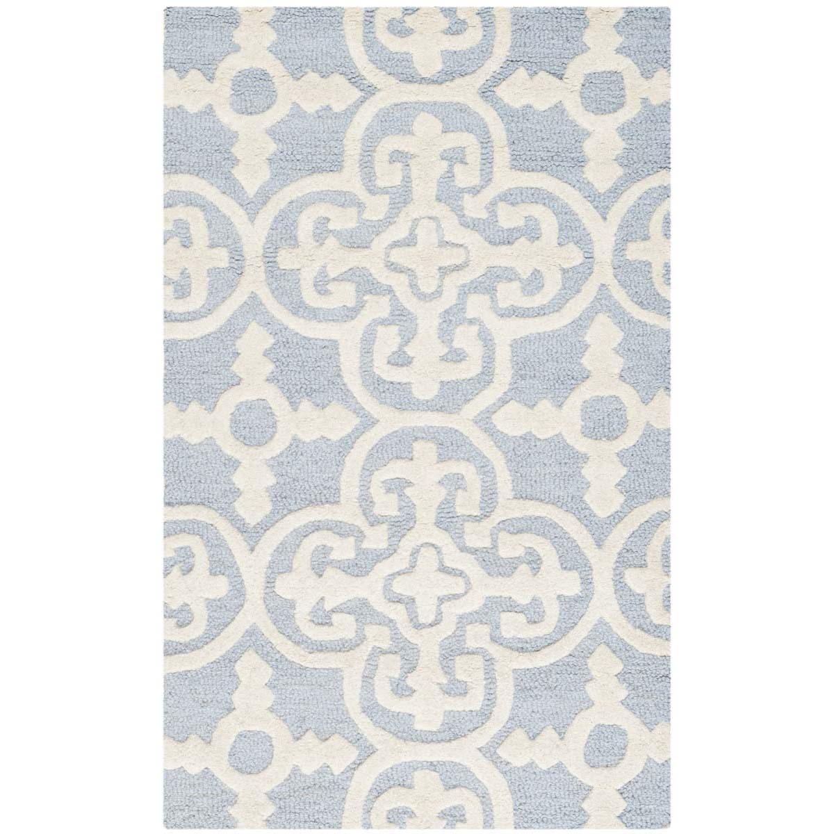 Safavieh Cambridge 133 Rug, CAM133 - Light Blue / Ivory