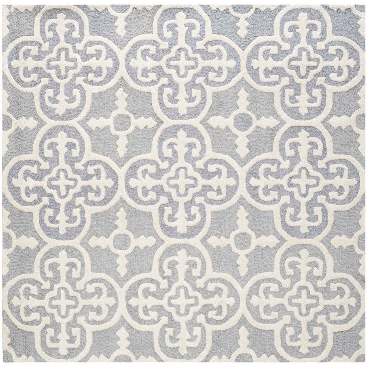 Safavieh Cambridge 133 Rug, CAM133 - Silver / Ivory