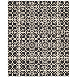 Safavieh Cambridge 133 Rug, CAM133 - Black / Ivory