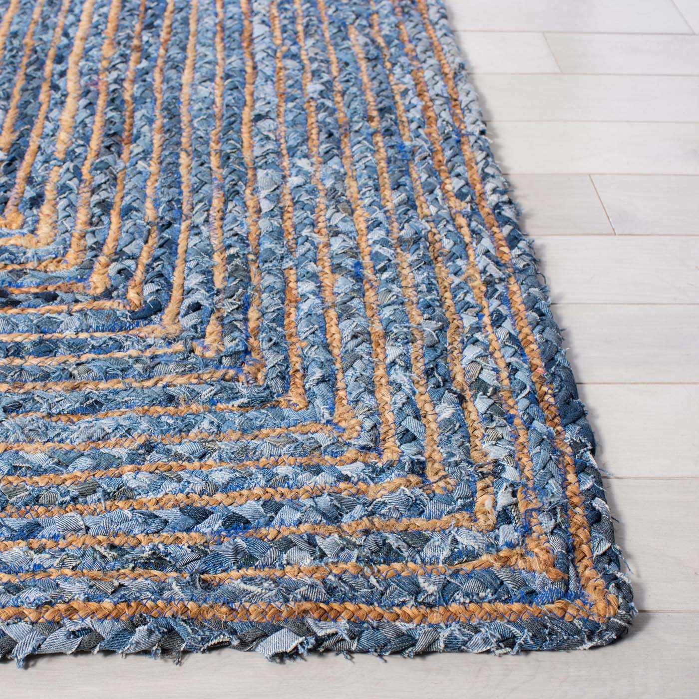 Safavieh Cape Cod 202 Rug, Natural, CAP202 - Blue / Natural