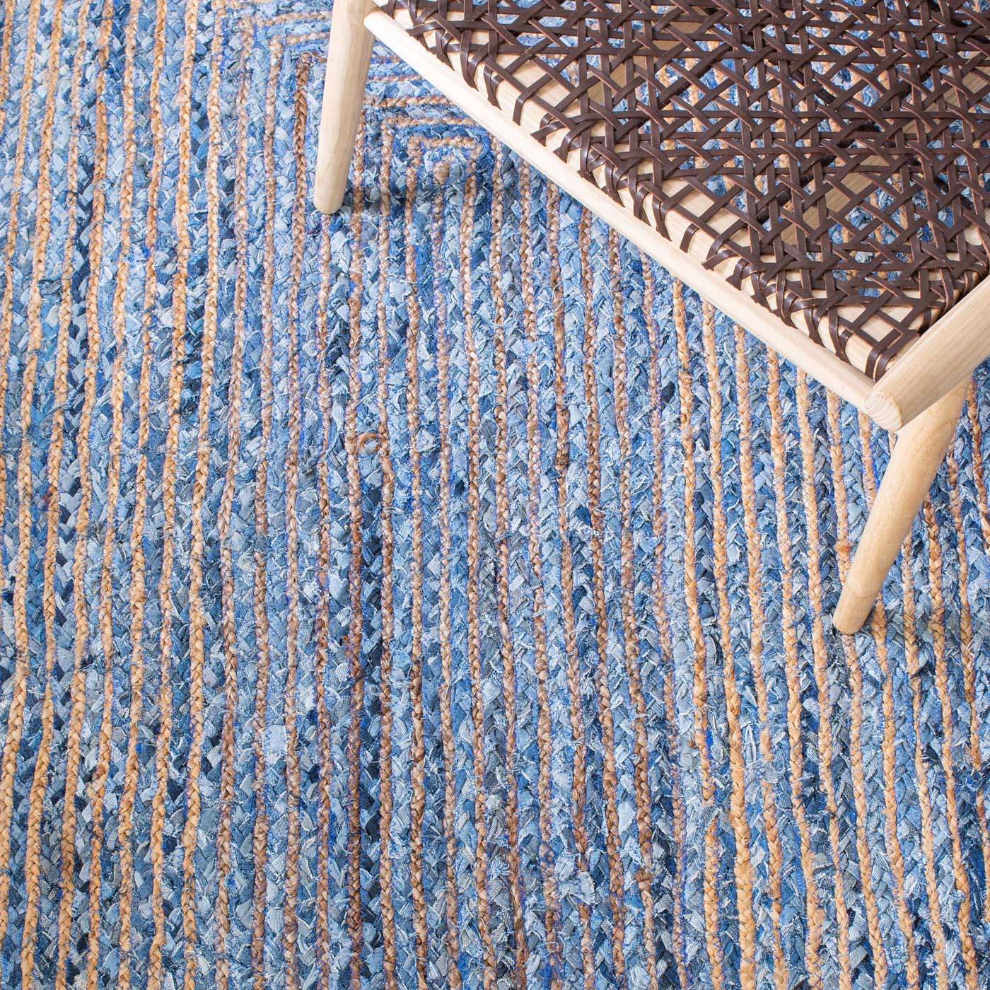 Safavieh Cape Cod 202 Rug, Natural, CAP202 - Blue / Natural