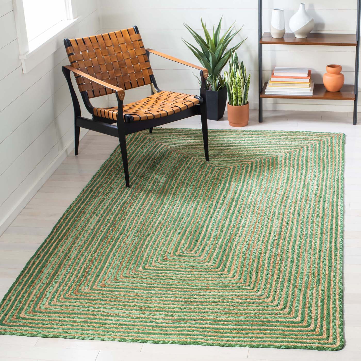 Safavieh Cape Cod 202 Rug, Natural, CAP202 - Green / Natural