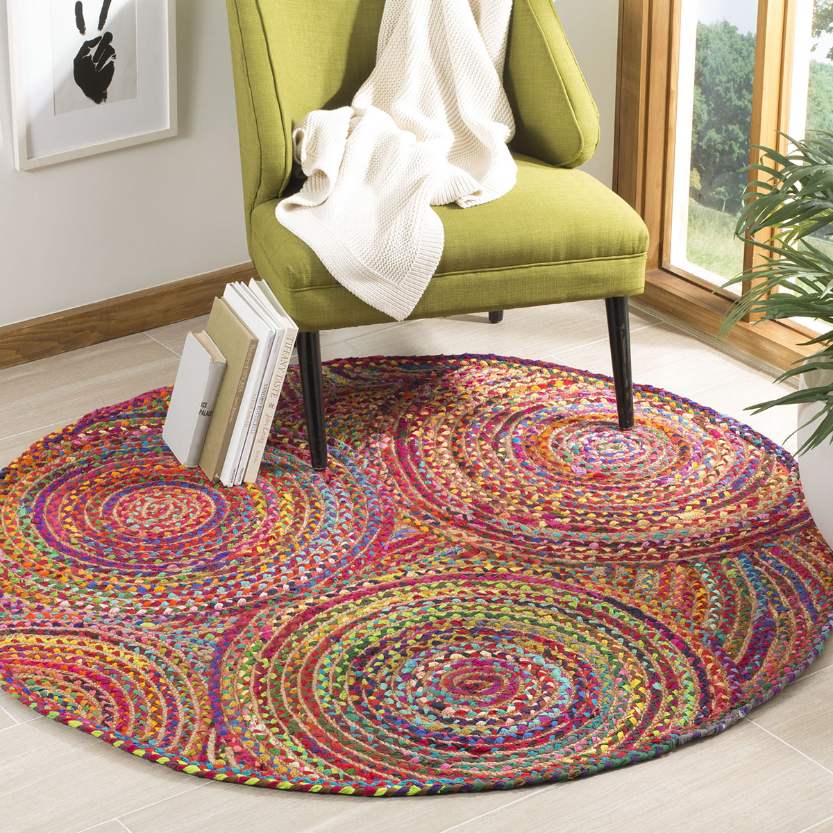 Safavieh Cape Cod 203 Rug, CAP203 - RED / MULTI