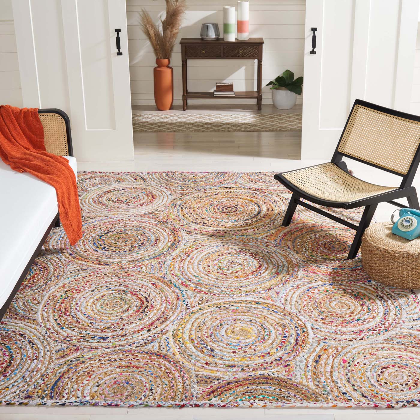 Safavieh Cape Cod 203 Rug, CAP203 - BEIGE / MULTI