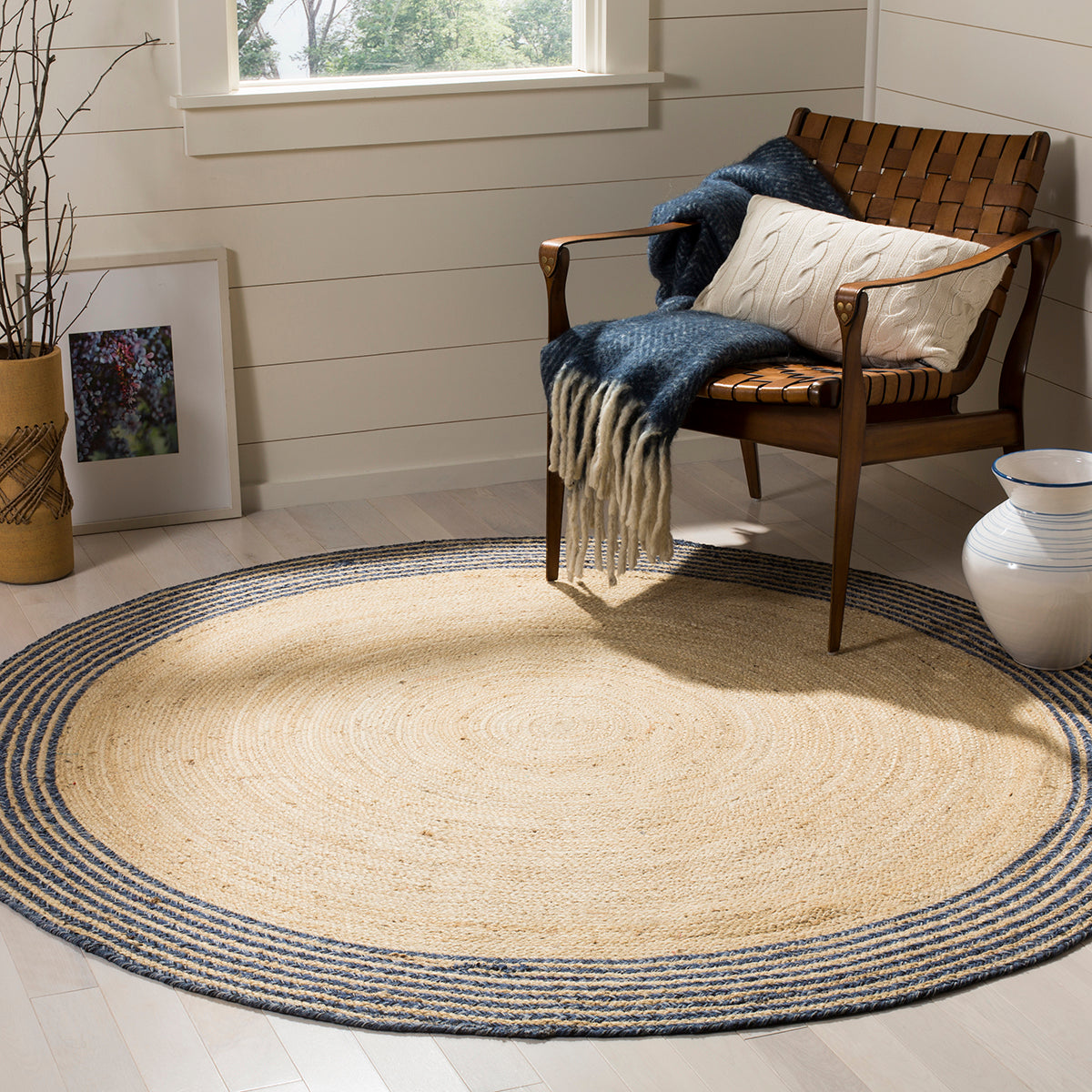 Safavieh Cape Cod 204 Rug, CAP204 - IVORY / BLUE