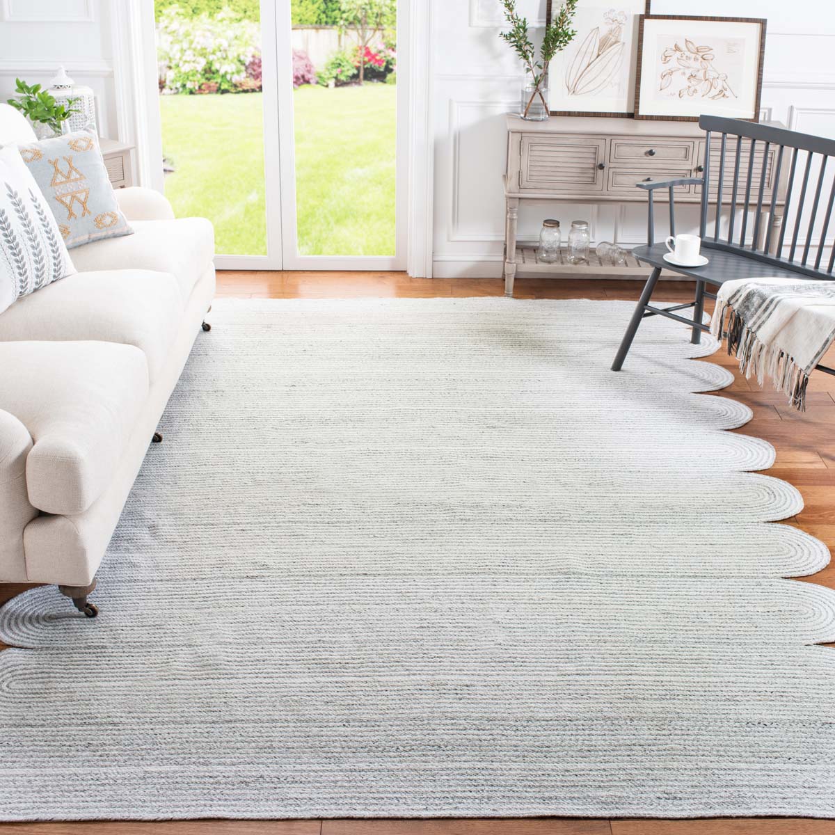 Safavieh Cape Cod 229 Rug, CAP229 - GREY / IVORY