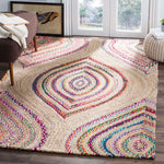 Safavieh Cape Cod 605 Rug, CAP605 - NATURAL / MULTI